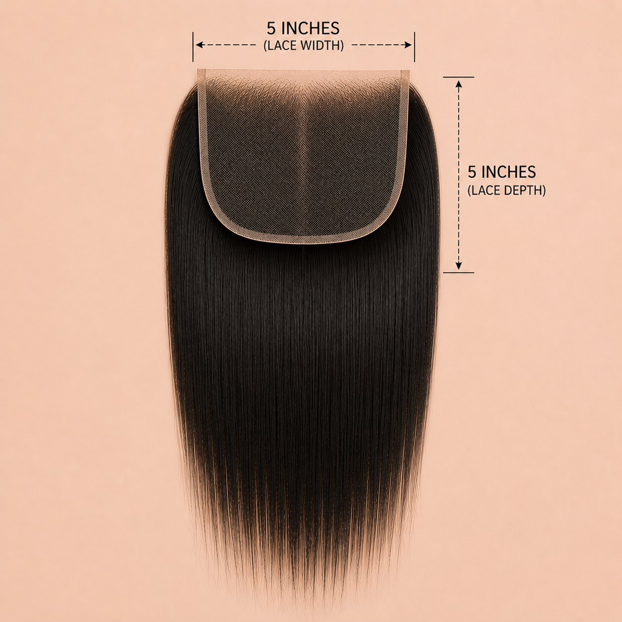 Raw 5x5 Closures